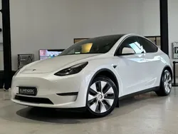 Weiß Gebraucht 2021 Tesla Model Y Long Range SUV | 28.980 € (Fairer Preis)
