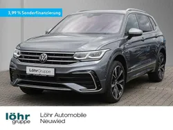 Platinum grey metallic Gebraucht 2022 VW Tiguan Allspace R-line SUV | 38.980 € (Etwas zu teuer)