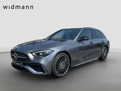 Metalliclack selenitgrau Gebraucht 2024 Mercedes C220 Night Kombi | 52.750 €