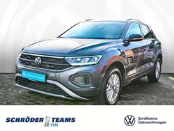 Indiumgrau metallic Gebraucht 2024 VW T-Roc Life SUV | 22.780 € (Guter Preis)