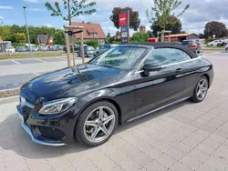Schwarz Gebraucht 2017 Mercedes C200 AMG line Cabrio | 29.750 € (Etwas zu teuer)