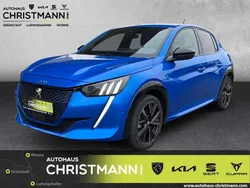 Blau Gebraucht 2023 Peugeot e-208 GT Kleinwagen | 20.990 € (Fairer Preis)