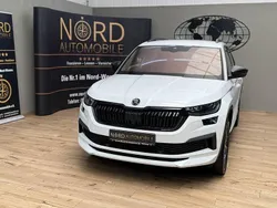 Moonweiss metallic (metallic) Gebraucht 2022 Skoda Kodiaq SportLine SUV | 31.989 € (Teuer)