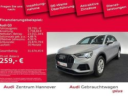 Florettsilber metallic Gebraucht 2022 Audi Q3 Ambiente SUV | 28.750 € (Superpreis)