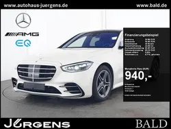 Weiss manufaktur diamantweiss bright Gebraucht 2023 Mercedes S580 AMG Limousine | 99.880 €