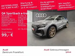 Taifungrau metallic Gebraucht 2022 Audi Q4 Sportback e-tron Ambiente SUV | 27.450 € (Guter Preis)