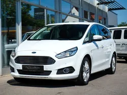 Weiß Gebraucht 2016 Ford S-MAX Titanium Van / Kleinbus | 14.990 € (Guter Preis)