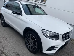 Polarweiss unilack Gebraucht 2018 Mercedes GLC250 AMG line SUV | 28.300 € (Fairer Preis)