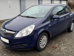 Blau Gebraucht 2009 Opel Corsa Edition Limousine | 4.850 € (Etwas zu teuer)