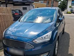Blau Gebraucht 2018 Ford C-MAX Titanium Van / Kleinbus | 10.100 € (Guter Preis)