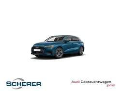 Atollblau metallic (metallic) Gebraucht 2021 Audi A3 Ambiente Limousine | 20.980 € (Guter Preis)