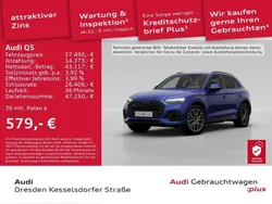 Ultrablau metallic Gebraucht 2024 Audi Q5 S-Line SUV | 57.490 € (Teuer)