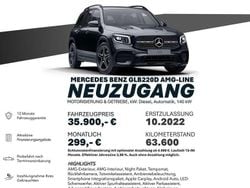 Schwarz Gebraucht 2022 Mercedes GLB220 Advanced SUV | 35.900 € (Fairer Preis)