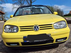 Gelb Gebraucht 2001 VW Golf Cabriolet Cabrio | 1.700 € (Fairer Preis)