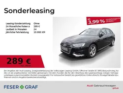 Mythosschwarz metallic Gebraucht 2024 Audi A4 Advanced Kombi | 32.970 € (Fairer Preis)