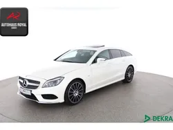 Weiss (metallic) Gebraucht 2018 Mercedes CLS250 AMG Kombi | 29.880 € (Fairer Preis)