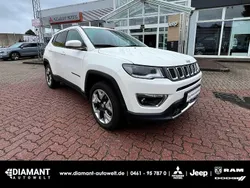 Weiß Gebraucht 2018 Jeep Compass Limited SUV | 16.900 € (Fairer Preis)