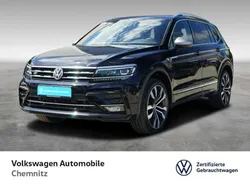 Schwarz Gebraucht 2021 VW Tiguan Allspace Highline SUV | 36.690 € (Fairer Preis)