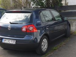 Blau metallic Gebraucht 2007 VW Golf V Goal Kleinwagen | 6.500 €
