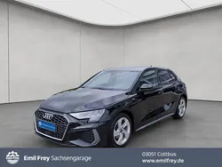 Schwarz Gebraucht 2024 Audi A3 S-Line Limousine | 26.440 € (Guter Preis)