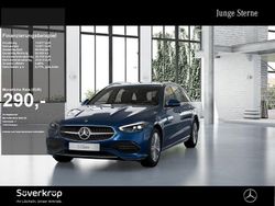 Metalliclack spektralblau (metallic) Gebraucht 2024 Mercedes C200 Avantgarde Kombi | 36.790 € (Superpreis)
