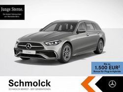 Silber Gebraucht 2024 Mercedes C300e AMG Limousine | 44.900 € (Fairer Preis)