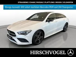Weiß Gebraucht 2023 Mercedes CLA220 AMG line Limousine | 28.780 € (Fairer Preis)