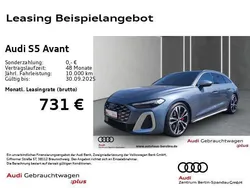 Horizontblau metallic Gebraucht 2024 Audi S5 Ambiente Kombi | 72.240 € (Superpreis)