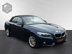 Blau Gebraucht 2016 BMW 218 Advantage Cabrio | 19.990 € (Fairer Preis)