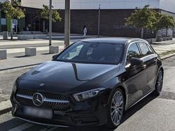 Schwarz Gebraucht 2018 Mercedes A160 AMG line Kleinwagen | 22.900 €