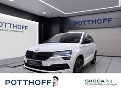 Moonweiss metallic Gebraucht 2020 Skoda Karoq SportLine SUV | 25.221 € (Fairer Preis)