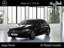 Lack kosmosschwarz Gebraucht 2025 Mercedes A180 AMG Limousine | 31.950 € (Fairer Preis)