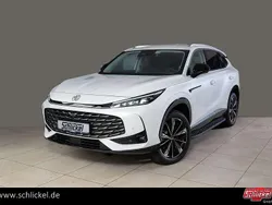 Pearl white (metallic) Gebraucht 2024 MG HS Luxury SUV | 37.550 € (Etwas zu teuer)