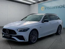 Weiß Gebraucht 2023 Mercedes C43 AMG Kombi | 55.949 € (Fairer Preis)