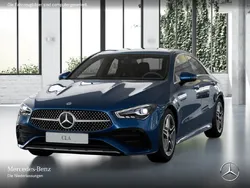 Blau Gebraucht 2024 Mercedes CLA200 AMG Coupé | 35.390 € (Guter Preis)