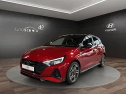 Dragon red/ phantom black / mic Gebraucht 2025 Hyundai i20 N Line Limousine | 23.390 € (Etwas zu teuer)