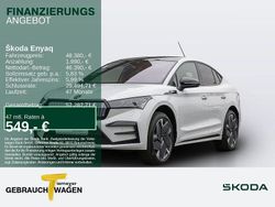 Moonweiß perleffekt Gebraucht 2023 Skoda Enyaq iV Lounge SUV | 48.380 € (Teuer)