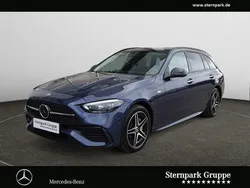 Lack sodalithblau Gebraucht 2025 Mercedes C300e Premium Kombi | 57.890 € (Teuer)