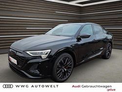 Schwarz Gebraucht 2023 Audi Q8 Sportback e-tron S-Line SUV | 39.780 € (Superpreis)