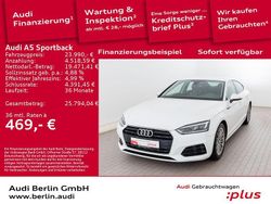 Ibisweiß Gebraucht 2018 Audi A5 Sportback Ambiente Kleinwagen | 23.990 € (Superpreis)