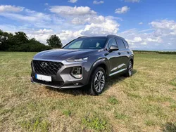 Grau Gebraucht 2019 Hyundai Santa Fe Premium SUV | 25.900 € (Fairer Preis)