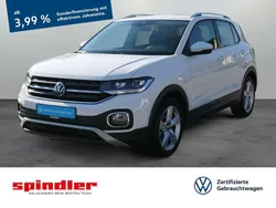 Pure white Gebraucht 2022 VW T-Cross Style SUV | 18.990 € (Fairer Preis)