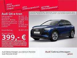 Blau Gebraucht 2023 Audi Q4 e-tron Advanced SUV | 34.121 € (Fairer Preis)