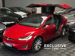 Rot Gebraucht 2019 Tesla Model X Performance SUV | 43.950 € (Superpreis)