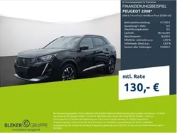 Schwarz Gebraucht 2021 Peugeot 2008 Allure SUV | 17.290 € (Fairer Preis)