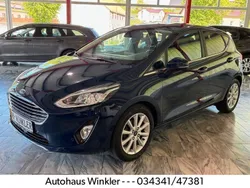 Blazerblau Gebraucht 2020 Ford Fiesta Titanium Kleinwagen | 12.990 € (Guter Preis)