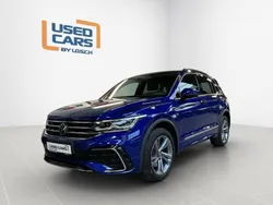 Blau Gebraucht 2022 VW Tiguan R-line Plus SUV | 40.990 € (Teuer)