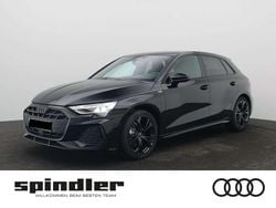 Schwarz (mythosschwarz metallic) Neu 2025 Audi A3 S-Line Limousine | 37.940 € (Guter Preis)
