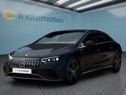 Schwarz Gebraucht 2024 Mercedes EQE AMG 43 AMG Limousine | 69.449 € (Etwas zu teuer)