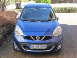 Blau Gebraucht 2016 Nissan Micra Kleinwagen | 7.600 € (Etwas zu teuer)